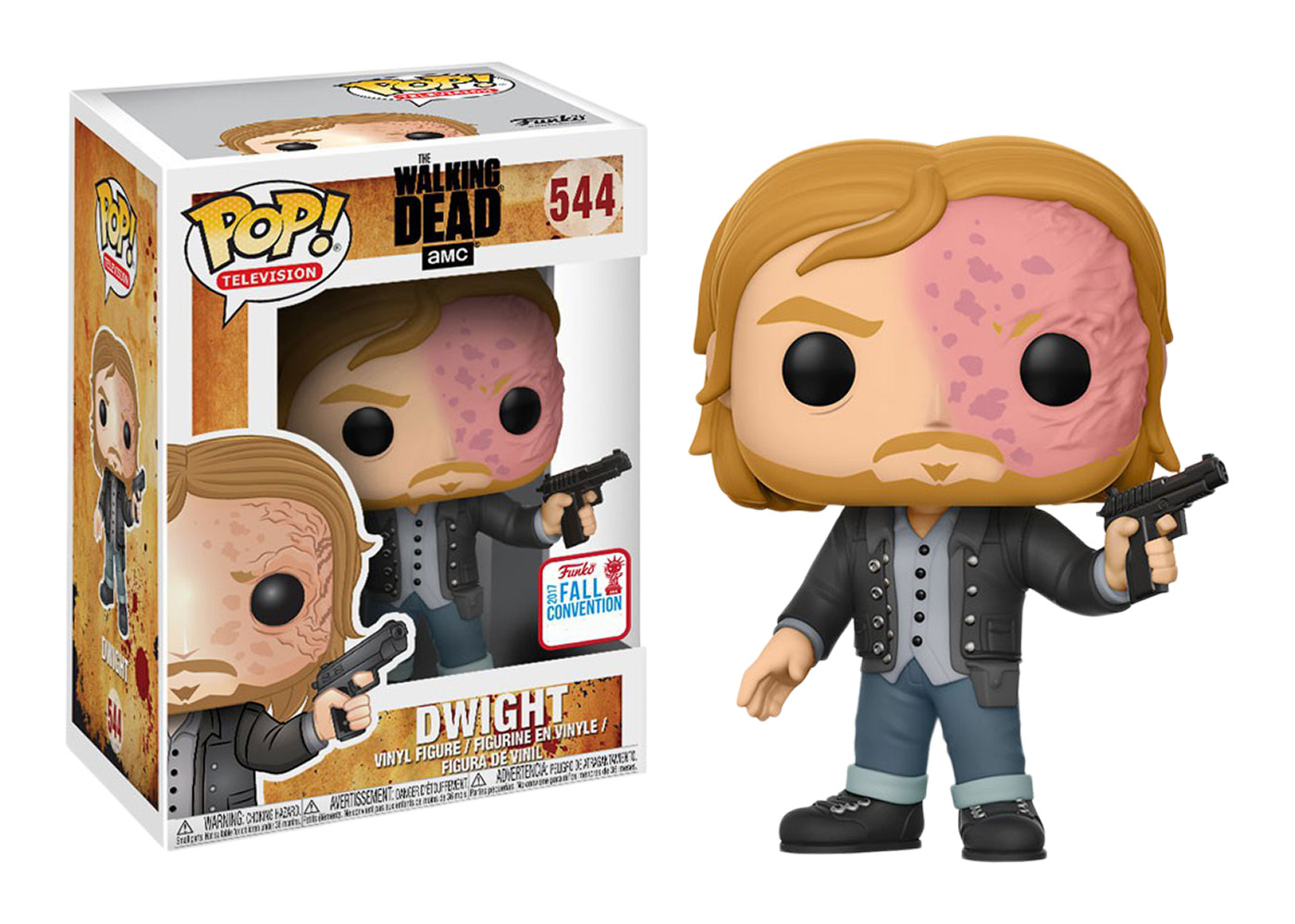 Dwight #544 The Walking Dead Figure 2017 Fall Convention Excl FP20 Funko POP 