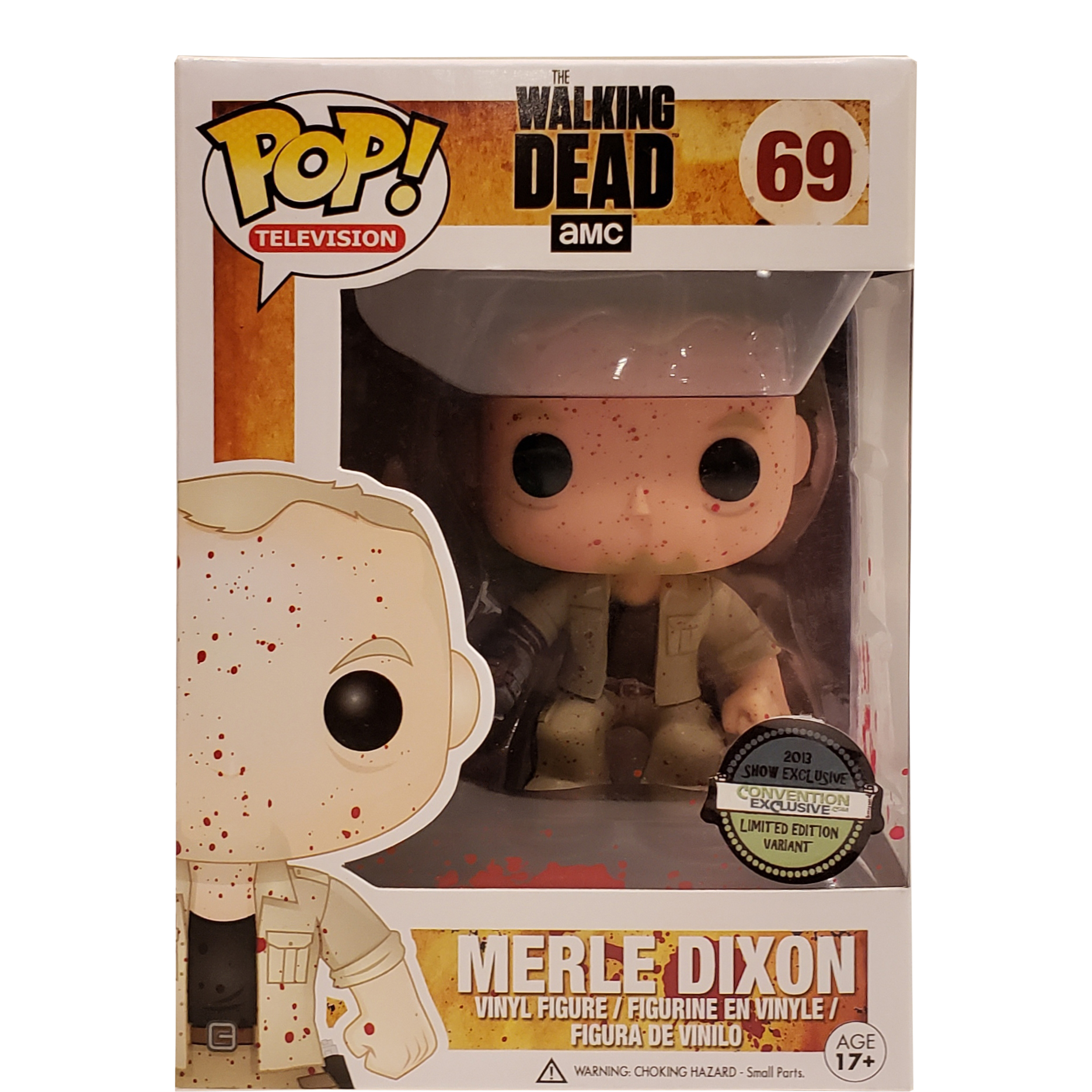 Funko Pop! Television The Walking Dead Merle Dixon (Bloody) TBCC