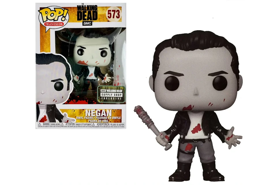 Funko Pop Television The Walking Dead Negan Bloody Black