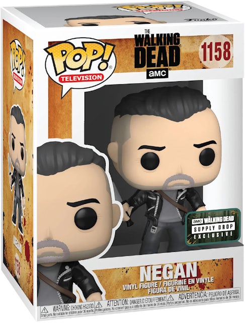 Figurine Pop Negan bloody (The Walking Dead) #390 pas cher