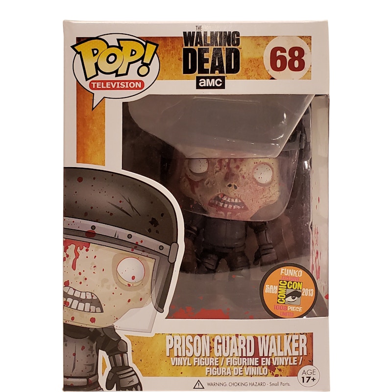 Funko Pop! Television The Walking Dead Prision Guard Walker SDCC