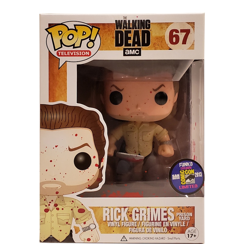 Funko Pop! Television The Walking Dead Rick Grimes Prison Yard