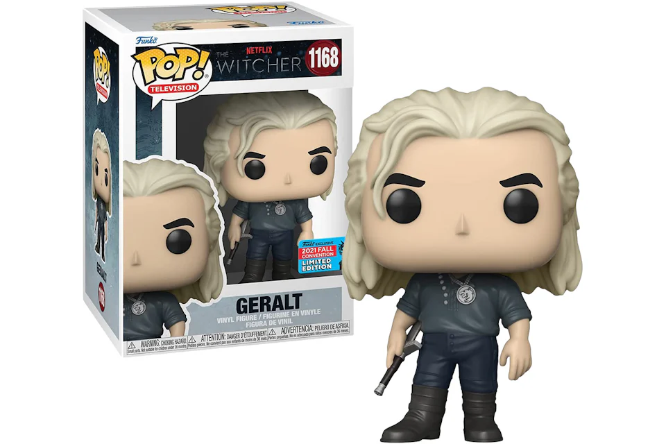 Funko Pop! Television The Witcher Geralt Fall Convention Exclusive Figure #1168