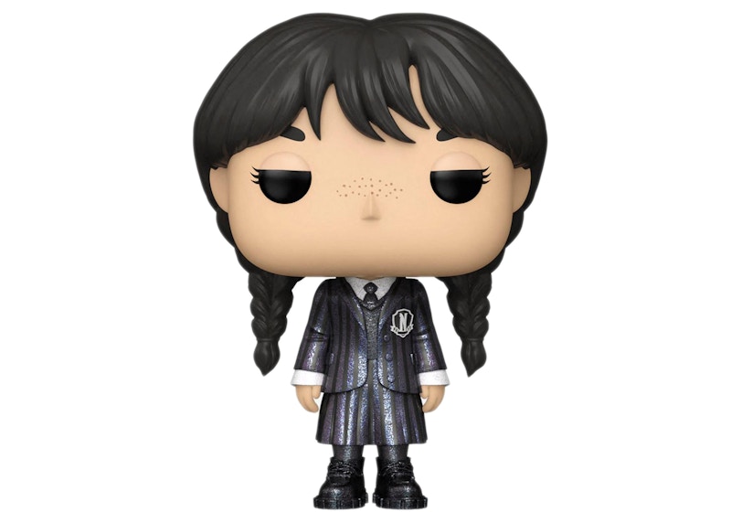 Funko Pop Wednesday Addams 1311 - Metallic Hot Topic Exclusive Vinyl Figur