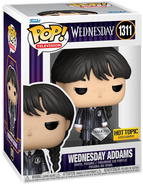 WEDNESDAY ADDAMS Funko Pop Addams Family 816 Valentine's Day Hot Topic  Exclusive