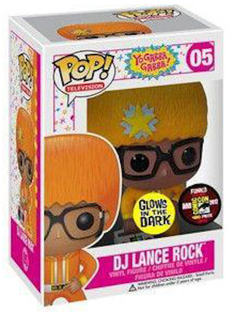 Funko Pop! Television Yo Gabba Gabba DJ Lance Rock (Glow) SDCC