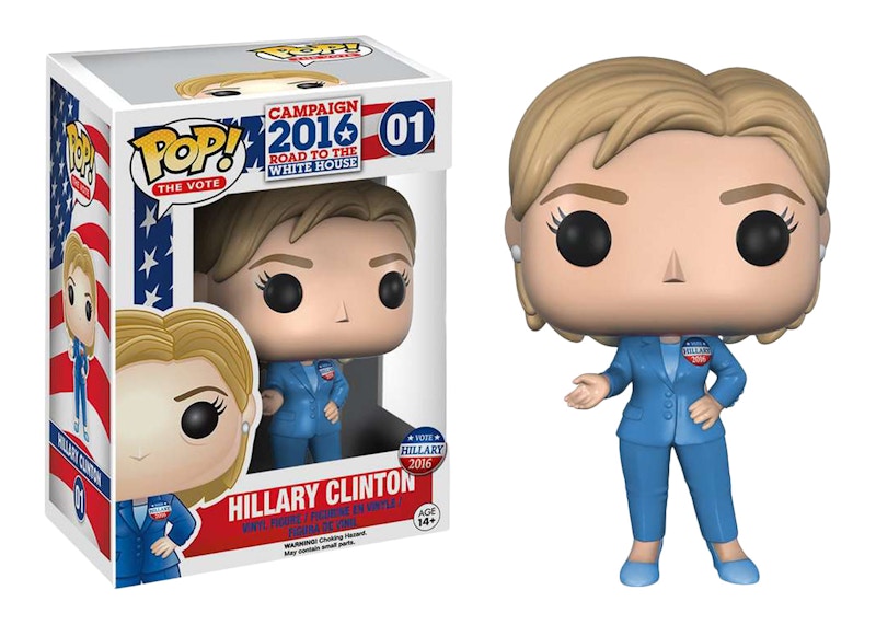 Funko Pop! Hillary Clinton N°01 - Figurine Vinyl 2016 - Neuve Sous Blister