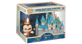 Funko Pop! Town Disneyland 65th Anniversary Sleeping Beauty Castle and Mickey Mouse Figure #21