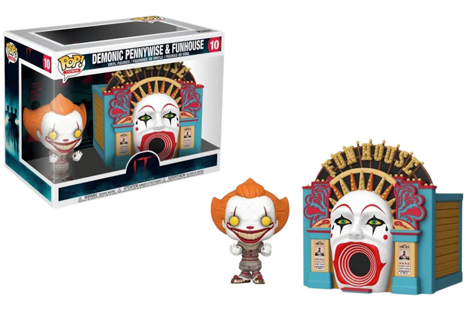 Funko Pop! Town IT Chapter 2 Demonic Pennywise & Funhouse Figure #10