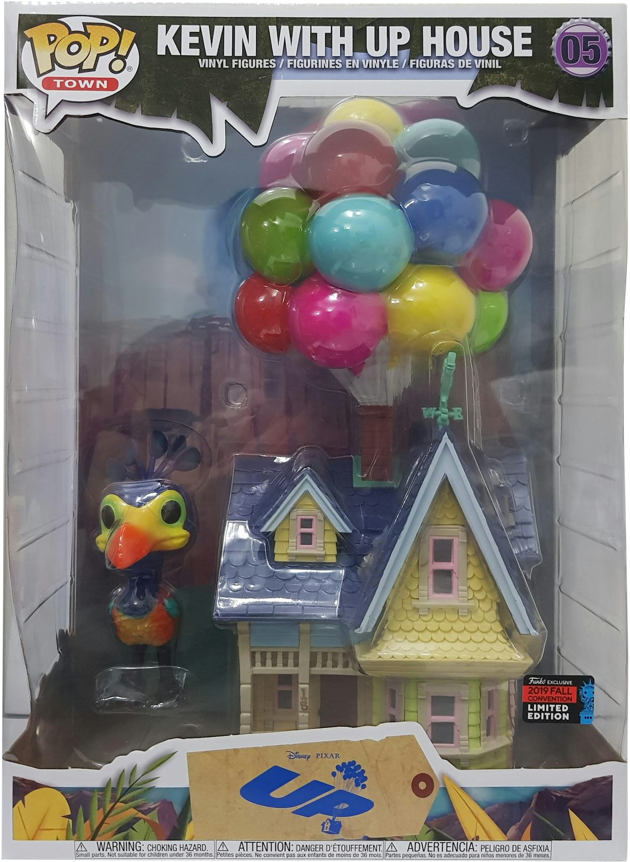 Funko Pop Là-Haut Up House + Kevin brand new, collector