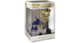Funko Pop! Town Walt Disney World 50th Anniversary Cinderella Castle And Mickey Mouse (Gold) Disney Exclusive Figure #26