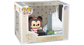 Funko Pop! Town Walt Disney World 50th Space Mountain And Mickey Mouse Amazon Exclusive Figure #28