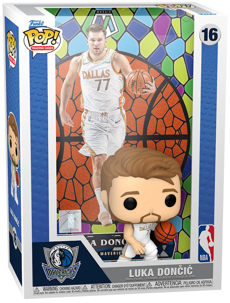 Funko POP Trading Cards NBA Golden State Warriors - Stephen Curry Mosaic  (blue)