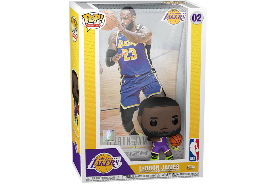 Funko Pop! Trading Cards NBA Panini Prizm Los Angeles Lakers LeBron James Figure #02