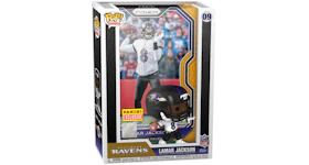 Funko Pop! Trading Cards Panini Prizm NFL Baltimore Ravens Lamar Jackson Panini Exclusive Figure #09