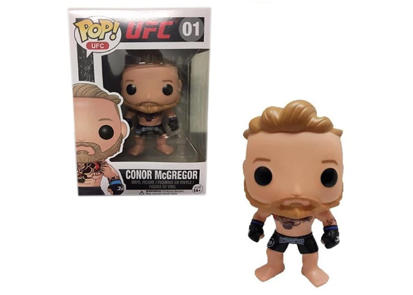 Funko Pop! UFC Conor McGregor (Black Trunks) Figure #01 - SS16 - US