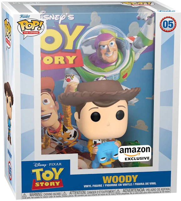 Onafhankelijk stikstof Van toepassing zijn Funko Pop! VHS Covers Disney Pixar Toy Story Woody Amazon Exclusive Figure  #05 - US