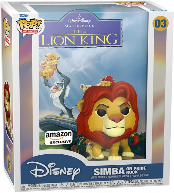 Moreel onderwijs dodelijk entiteit Funko Pop! VHS Covers Disney The Lion King Simba On Pride Rock Amazon  Exclusive Figure #03 - US