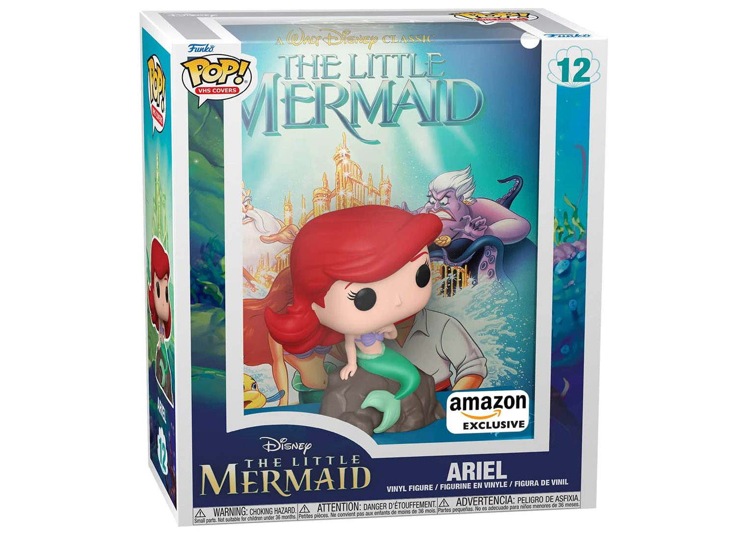 Funko Pop! VHS Covers Disney The Little Mermaid Ariel Amazon