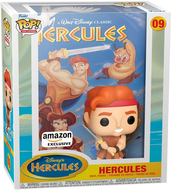 Funko Pop! VHS Covers Disney's Hercules Amazon Exclusive Figure #09 -