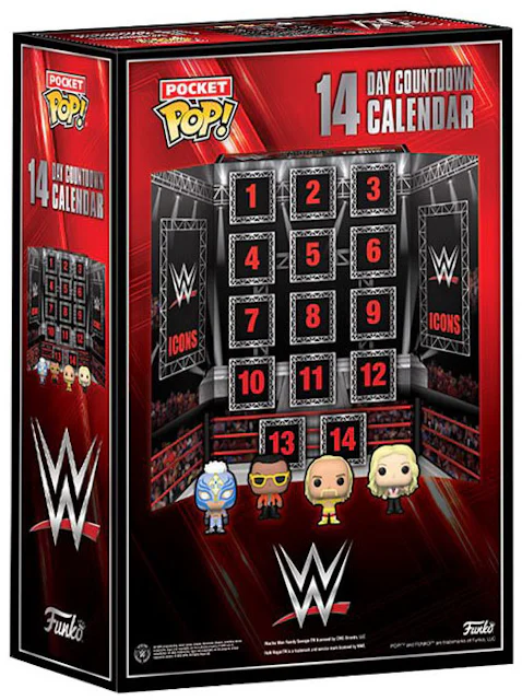Funko Pop! WWE 2023 14Day Pocket Pop Countdown Calendar IT