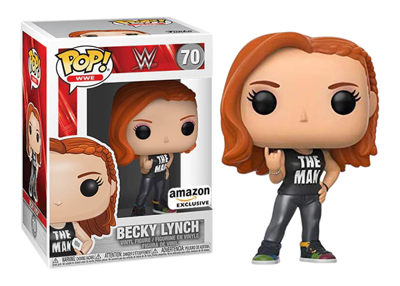 Funko Pop! WWE Becky Lynch Amazon Exclusive Figure #70 - US