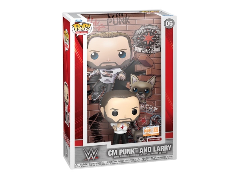Funko Pop! WWE CM Punk and Larry Limited Edition Figure #05