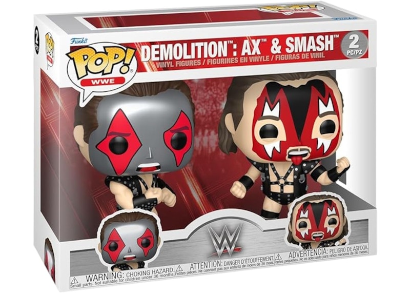 Funko Pop! WWE Demolition Ax & Smash 2- Pack