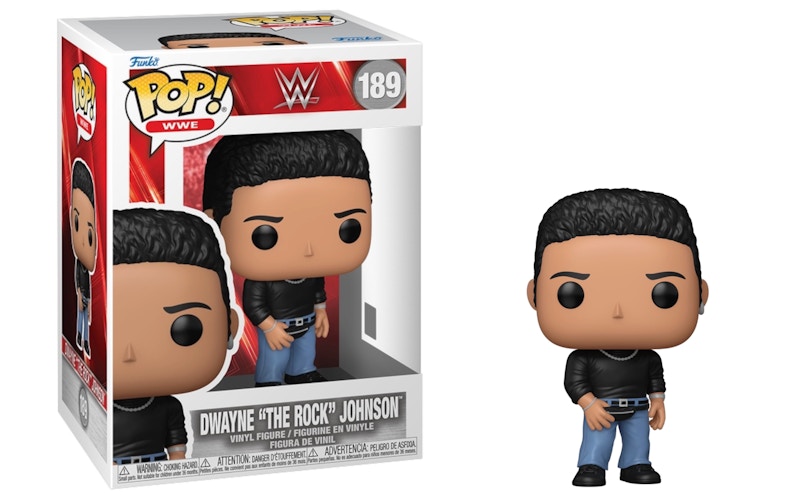 Funko Pop! WWE: Dwayne "The Rock" Johnson (Fanny Pack) Figure #189