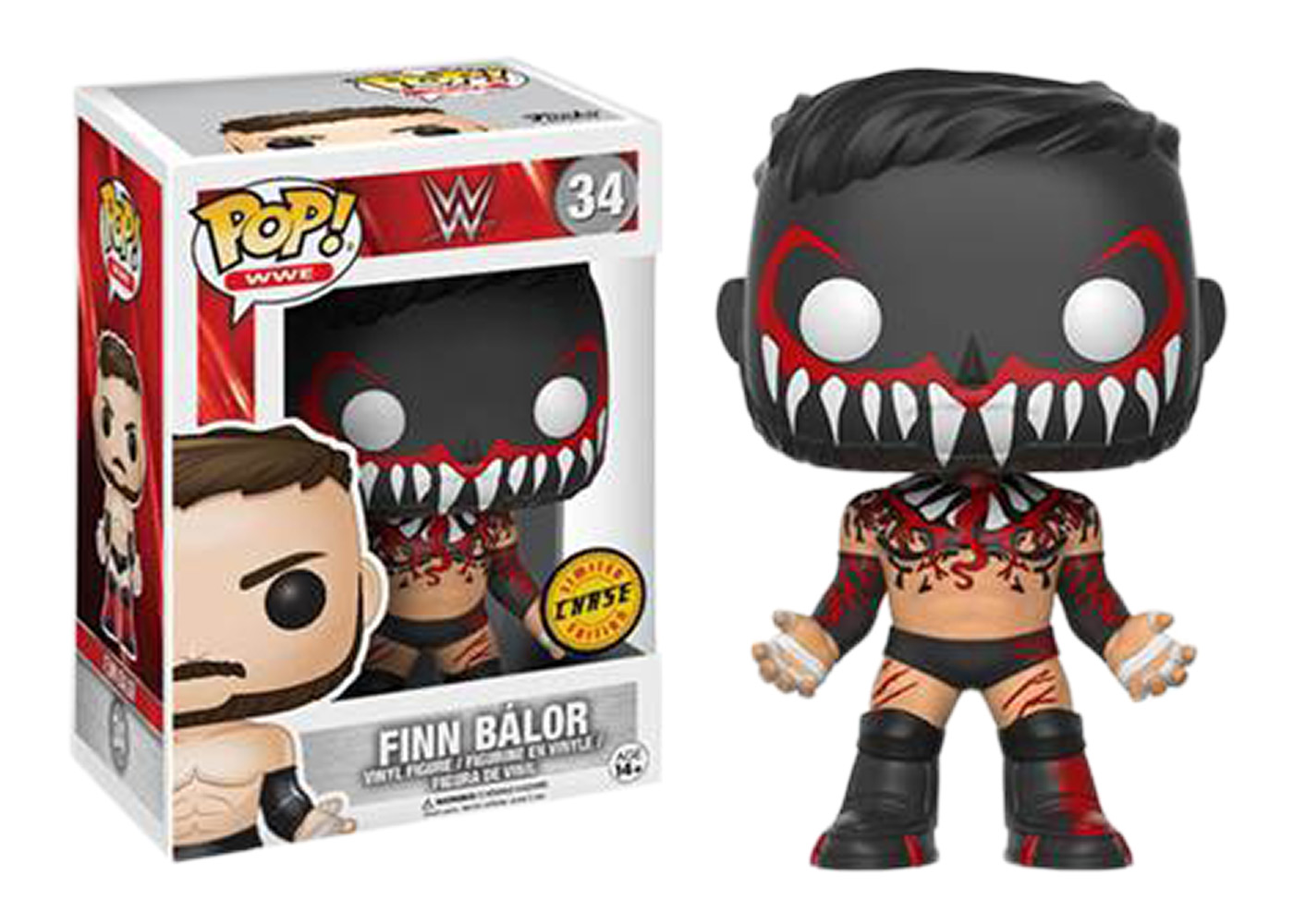 Funko Pop! WWE - Finn Balor (Chase) (Damaged) 海外 即決-