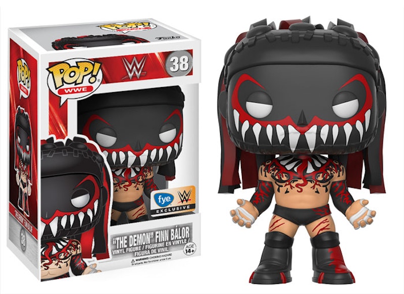 Finn balor store funko pop demon