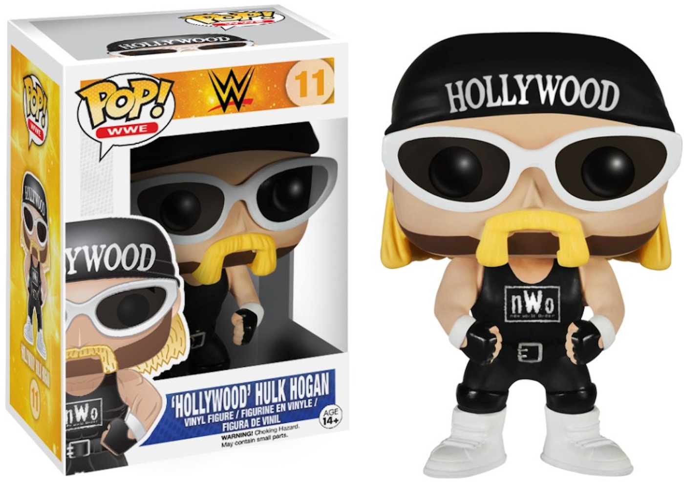 teater Troubled Blueprint Funko Pop! WWE 'Hollywood' Hulk Hogan Figure #11 -