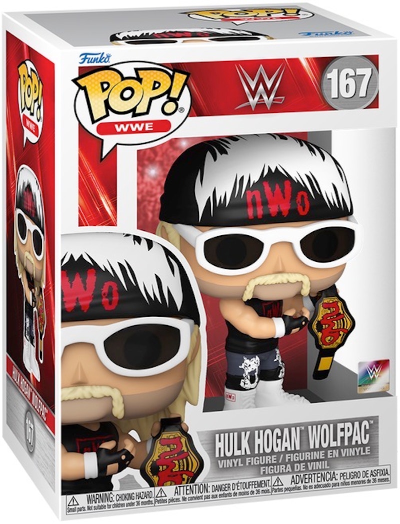 Funko Pop! WWE: Hulk Hogan Wolfpac Figure #167