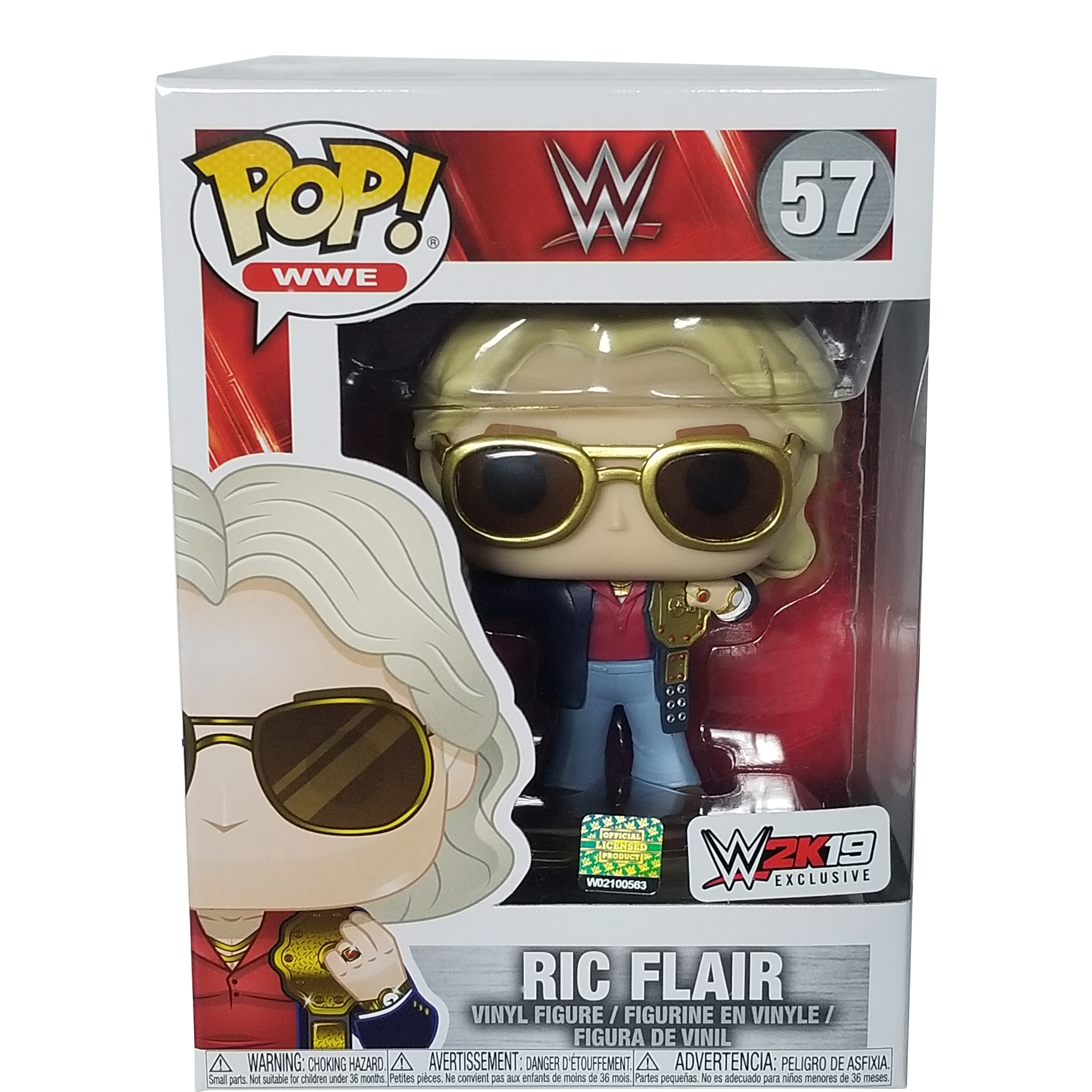 Funko Pop! WWE Ric Flair WWE 2K19 Exclusive Figure #57 - US