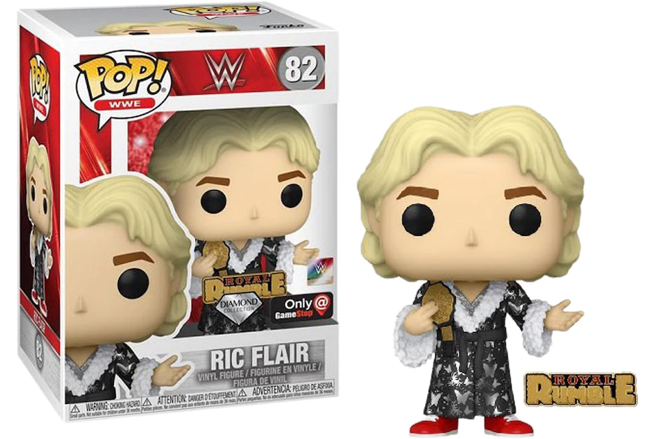 Funko Pop! WWE Ric Flair Royal Rumble (Diamond) GameStop Exclusive Figure #82