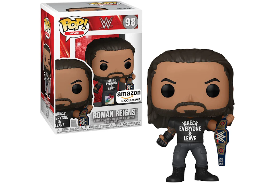 Funko Pop! WWE Roman Reigns Amazon Exclusive Figure #98