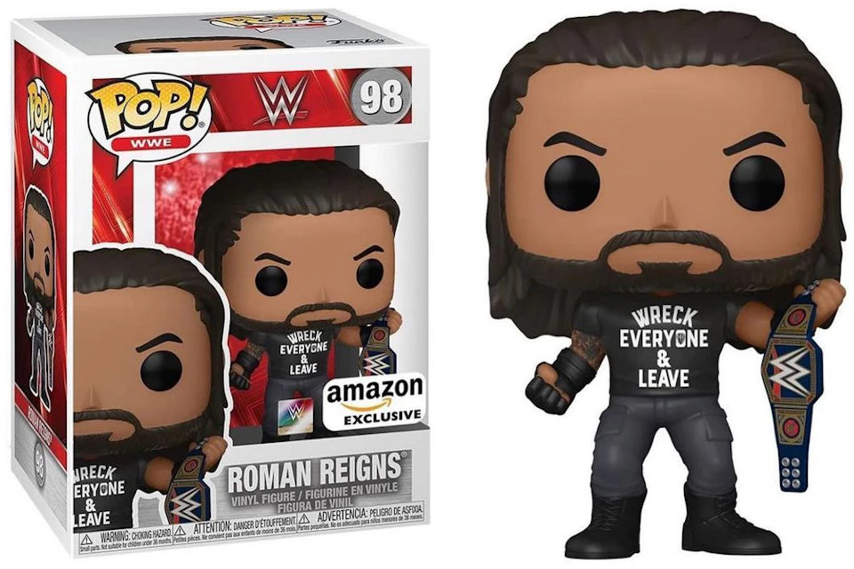 Funko Pop! WWE Roman Reigns Amazon Exclusive Figure #987