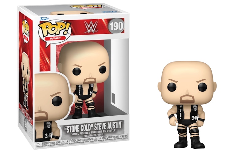 Funko Pop! WWE: "Stone Cold" Steve Austin Figure #190