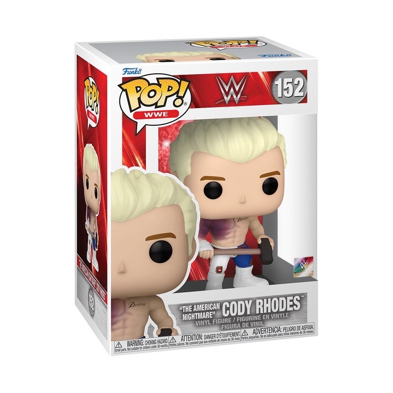 Funko Pop! WWE: "The American Nightmare" Cody Rhodes Figure #152
