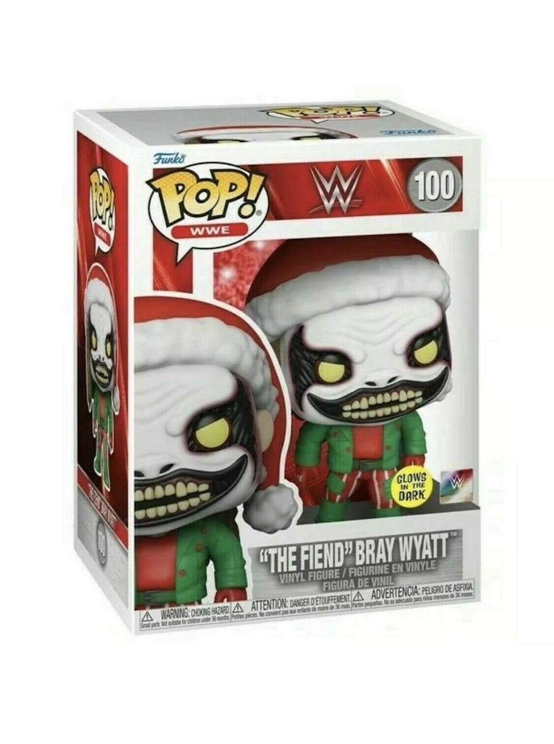 Funko Pop! WWE: "The Fiend" Bray Wyatt (Glow)(Walmart) Figure #100