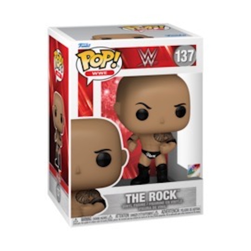 Funko Pop! WWE: The Rock Figure #137