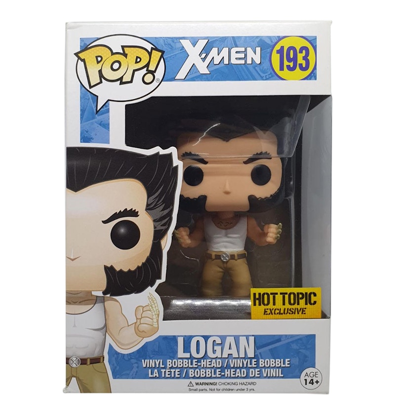 Funko Pop! X-Men Logan Hot Topic Exclusive Bobble-Head Figure #193