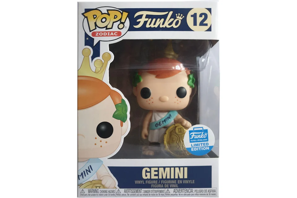 Funko Pop! Zodiac Freddy Funko Gemini Funko Shop Edition Figure #12