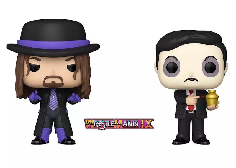 Funko Pop! and Pin WWE Wrestlemania IX Undertaker & Paul Bearer