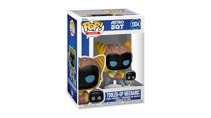 Funko Pop!&Buddy: Astro Bot-Tooled-Up Mechanic Figure #1304