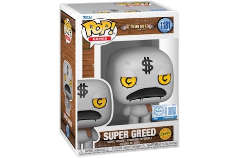 Funko Pop!The Binding of Isaac Greed with Noose Special Edition Chase Version (Super Greed) Figure #1181 - US Funko Pop!The Binding of Isaac Greed with Noose Special Edition Chase Version (Super Greed) Figure #1181 - US