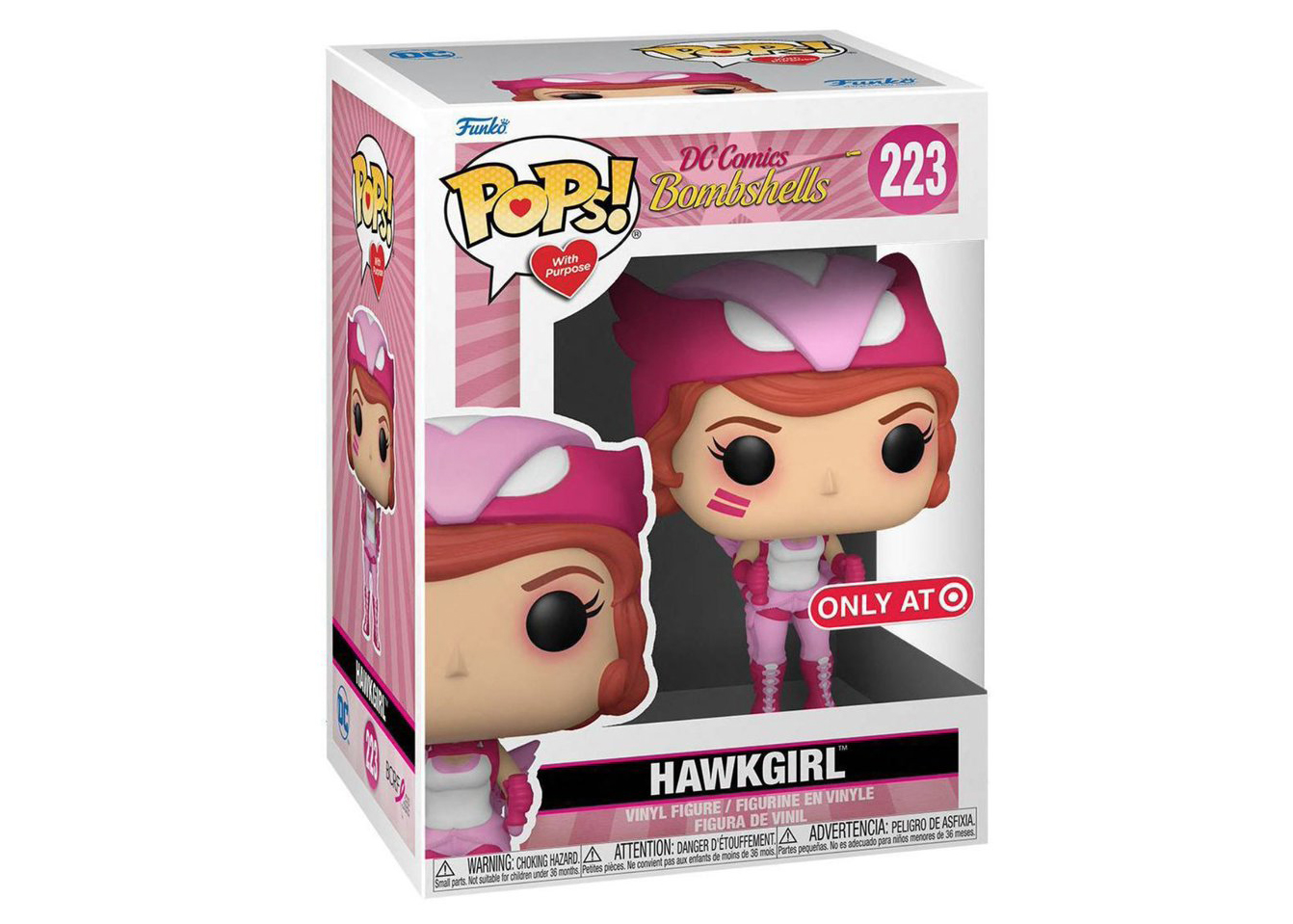 Funko Pops! With Purpose DC Comics Bombshells Hawkgirl Target