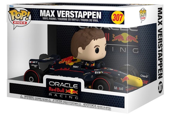 Funko Rides Max Verstappen Figura Super Deluxe #307