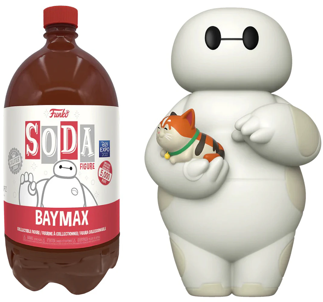 opladning Forhåbentlig innovation Funko Soda 3-Liter Disney Big Hero 6 Baymax 2022 D23 Expo Exclusive Open  Bottle Chase Figure - US