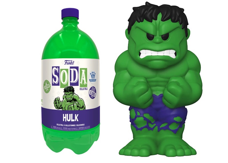 Hulk & fashion Malificent sealed sodas